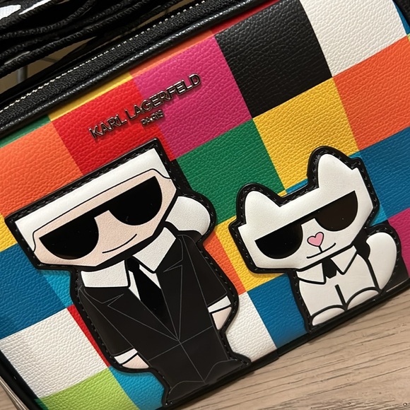 NWT Karl Lagerfeld Crossbody Bag - Picture 2 of 10